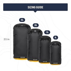 Sea to Summit eVac Heavy Duty Compression Dry Bag, Waterproof Dry 13 Liter