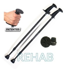 New Urban Poling Activator Evening Black Activator 2-Piece Walking Poles