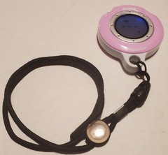 AS-IS Bushnell BackTrack GPS Personal Location Device Compass 360052 Pink