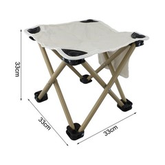 Comfortable Oxford Cloth Portable Chair with Quick Assembly for Every Occasion