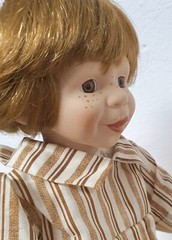 Artist doll, porcelain doll, 28 cm, collector’s item, rarity, vintage, antique