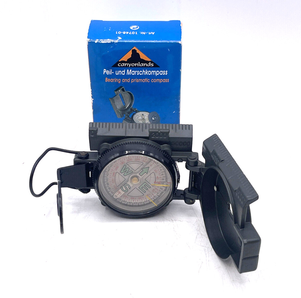 Prismatic Compass Canyonlands with Magnifying Aspect In Box EUC