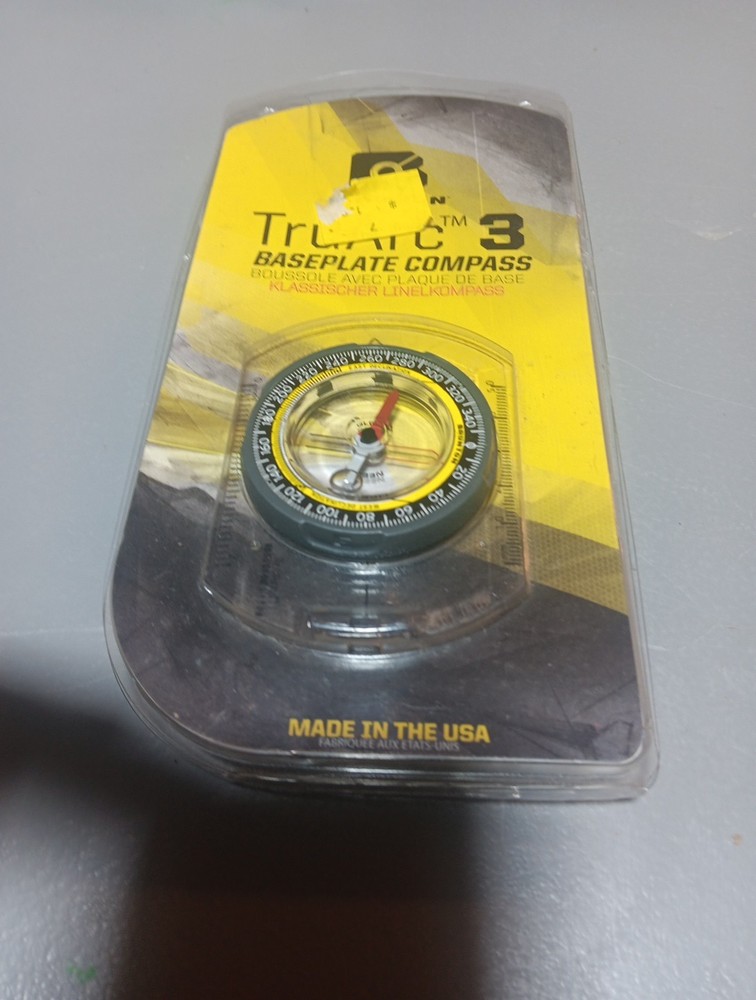 Brunton TruArc 3 Compass Plastic Camping Hiking Travel