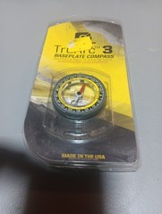 Brunton TruArc 3 Compass Plastic Camping Hiking Travel