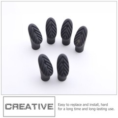 3PCS Alpenstock Protection Covers Non Cane Tips Rubber Trekking Poles Cover Boot