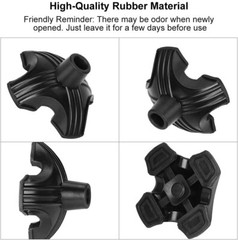 Reliable Rubber Cane Tip – Self Standing – Durable – Fits 3/4″ (19mm) Canes