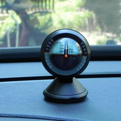 Automotive Car Electronic Declinometer Gradienter Dashboard Mount Compass