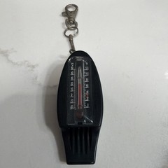 Coghlans Multifunction Keychain 4 in 1 Whistle Magnifier Compass Thermometer