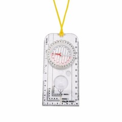 Magnifying Compass Army Scout Hiking Camping Boating Map Reading Orienteering