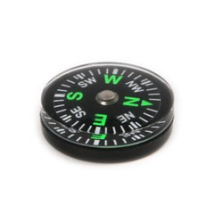 50 x MINI BUTTON COMPASS – Pocket Size 20mm – Liquid Filled – Navigation Camping