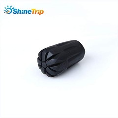 8 Piece Rubber Trekking Pole Tips Hiking Walking Sticks Caps Ends Replacement