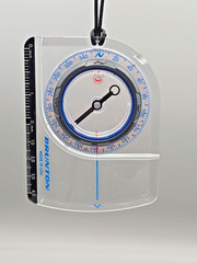 Brunton O.S.S. 20B Ergonomic Baseplate Compass with Tool Free Declination
