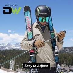 Graphite Hybrid Trekking Poles for Hiking – Lightweight, Durable Poles with S…