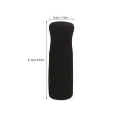 4 Pcs Nonslip Crutch Grips Cane Covers for The Elderly Thickened Hand