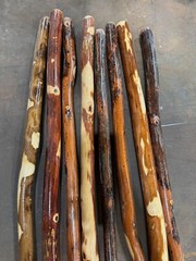 Natural Ozark Hiking & Walking Sticks 54″ Height