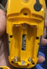 2 Garmin Rino 110 Handheld GPS Unit Yellow/Black Chargers No Batteries