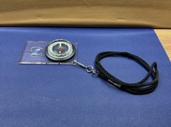 Vintage Compass Clear Magnifying