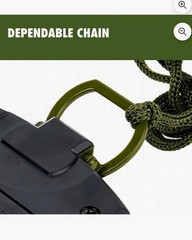 Trail Military Style Green Compass with Durable Metal Body for Nighttime Use.