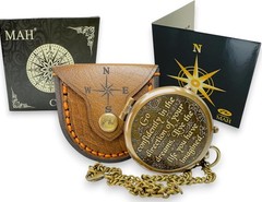 True North Compass – Go Confidently in The Direction of Your Dreams – Embossed