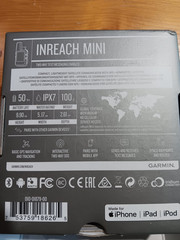 Garmin InReach MINI Gen 1 Complete w/ Box Manual Charger GPS Satellite Messaging