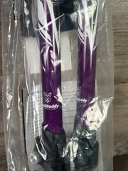 New TrailBuddy Hiking Poles Adjustable Aluminum Trekking Sticks Plum Purple