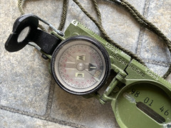 Cammenga Military Compass Green With Pouch