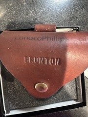 Brunton Classic Transit Compass model 5008 – ConocoPhillips-Box & Leather Pouch