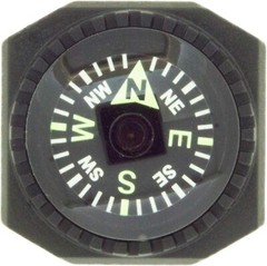 Sun Company GoCompass – Micro Orienteering Wrist Compass | Watch Band or Paracor