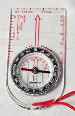 SUUNTO FIELD COMPASS A-10 A10 PARTNER II FINLAND HIKING NAVIGATION SCOUTS A 10
