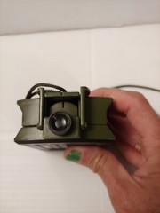 Vintage Military Transit Compass With Original Carrying Case. Color Olive Drab