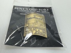 Vintage Bent’s Old Fort Hiking Staff Medallion • Bronze • Unopened • 1990’s