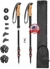 Bastones De Trekking Con Absorcion De Impactos Bastones Ajustables Para Cami…