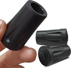 8Pcs Trekking Pole Tips Replacement Protectors, Rubber Feet for Hiking Pole Tips