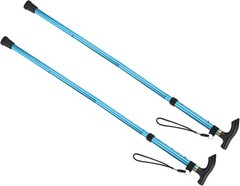Trekking Poles – Collapsible Hiking Walking Sticks, Telescopic & Folding, Apply