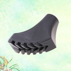 10 Pcs Walking Stick Rubber Tips Shock Absorbing Pole Protectors