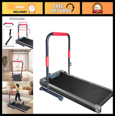 Adjustable Handlebar for Walking Pad – Max Height 43″, Heavy-Duty Steel, Non-Sli