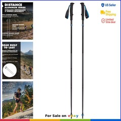 Trekking Poles Ultralight Aluminum Foldable Z Pole Trail Running Hiking Pair