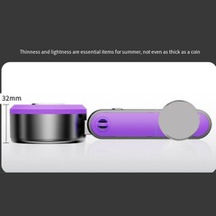 Rechargeable Handheld Fan 2400mAh Battery USB Charging 100 Speed Options