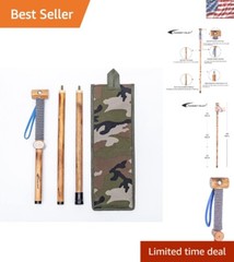 Durable Detachable Hiking Stick – 48 Inch Lightweight Design with Rubber Tip