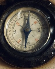 Vintage Pass-Timer Tire Compass Seeburg Pic-A-Pac on Original Card