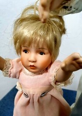 Artist Doll Porcelain Doll Loving Steps Sandra Kuck Collectors HTF Vintage