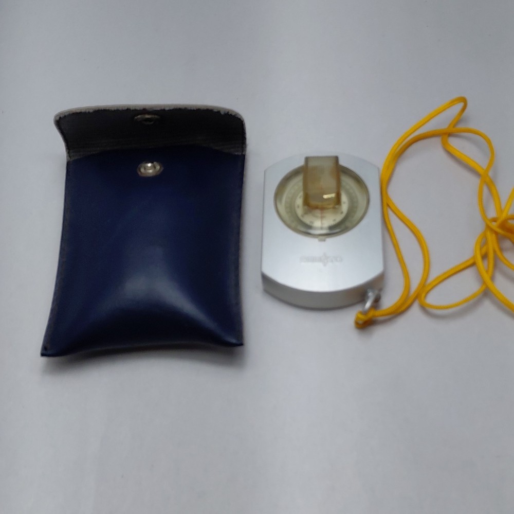 Vintage Suunto Compass Model KB-77/360R with case Made In Finland