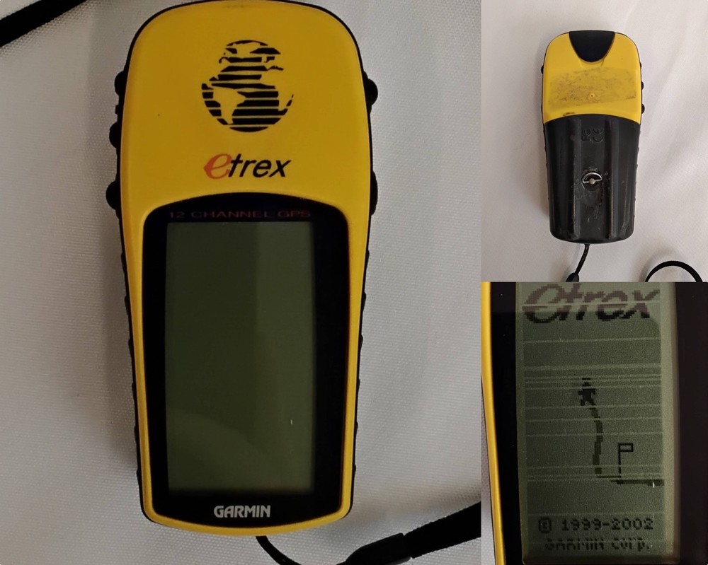 Garmin eTrex 12 Channel Handheld GPS Navigator Vintage Outdoor Gear #J5785