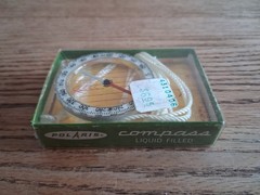 Vtg Mint Silva Polaris Compass Liquid Filled Type 7 Made Sweden Box Instructions