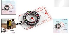 Handheld Compass with Liquid-Filled Needle – Navigate with Confidence