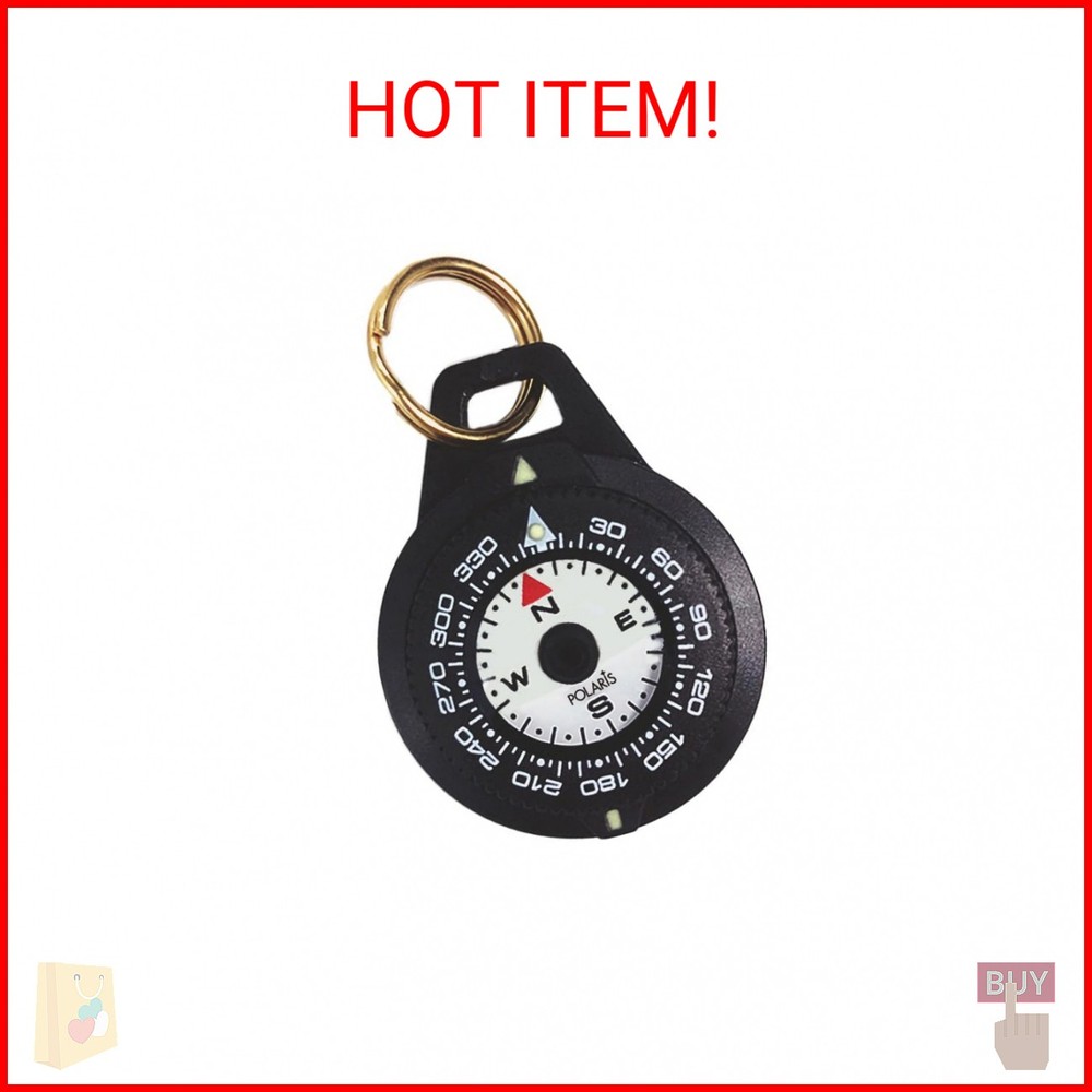 POLARIS Waterproof Micro Compass Series/Watchband or EDC or with mini Whistle or