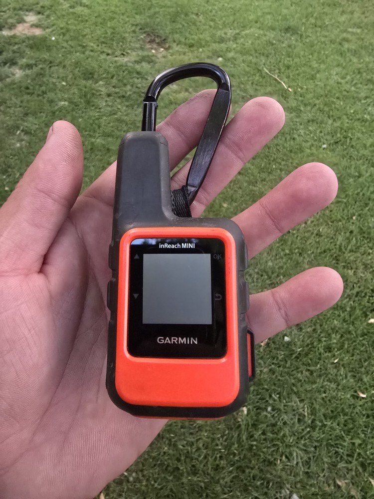 Garmin inReach Mini Satellite Communicator – Black/Orange (010-01879-00)