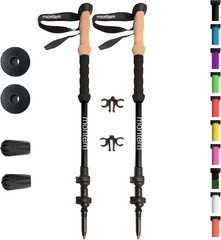 Ultra Strong Trekking, Walking, and Hiking Poles – Collapsible, Lightweight, Qui