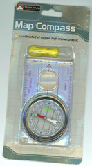 Map Compass Distance Inches Millimeters Luminous Point Lanyard Magnifier B-3-7