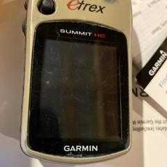 GARMIN eTrex Summit HC Handheld GPS Receiver Unit Tested Working